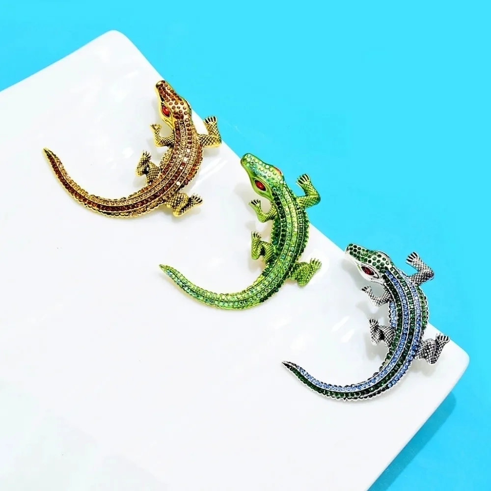 VQ Crocodile Brooch